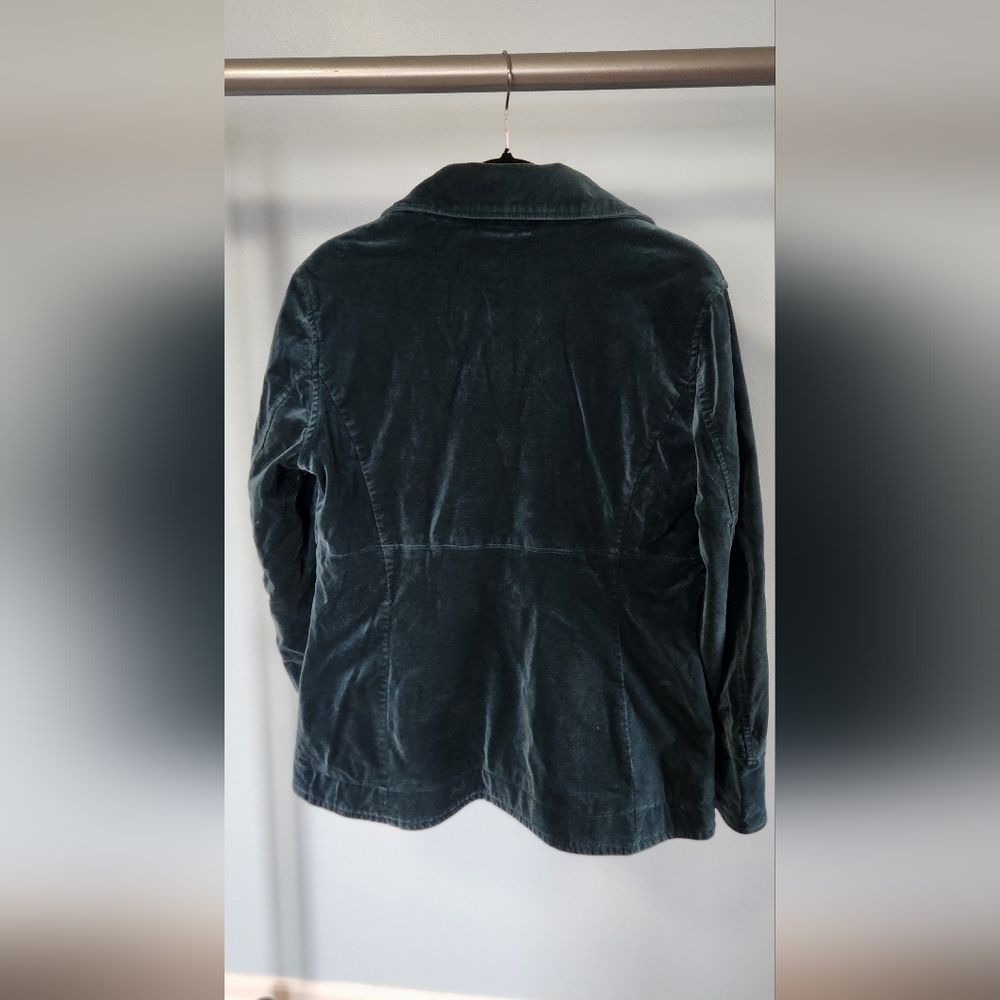 Calvin Klein Velvet Coat - Picture 3 of 4
